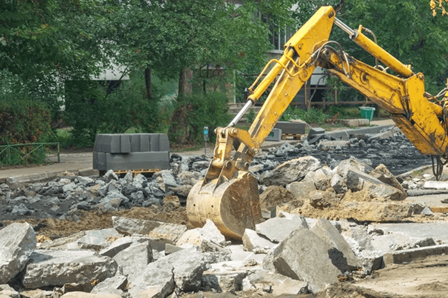 Old Driveway Demolition & Removal